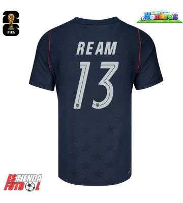 Estados Unidos Tim Ream #13 Segunda Equipación Mundial 2026 Manga Corta
